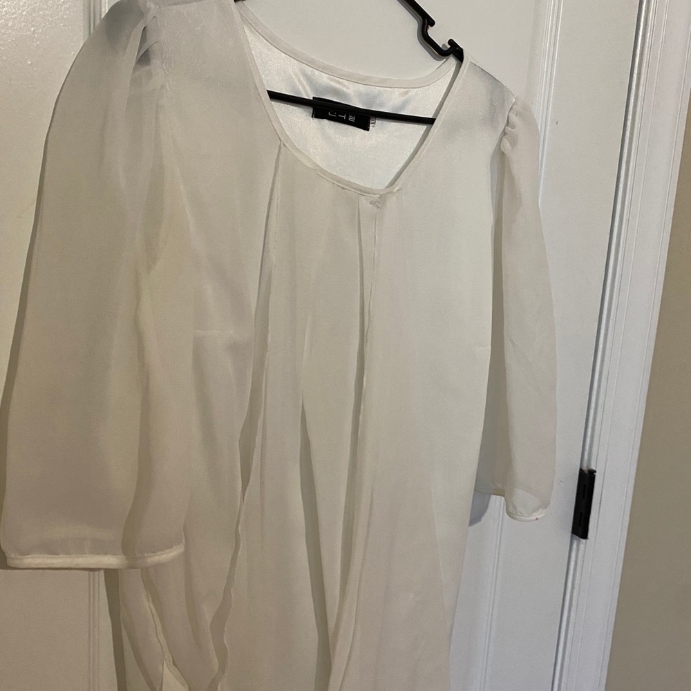 Korean Brand Silky Tunic/Shirt